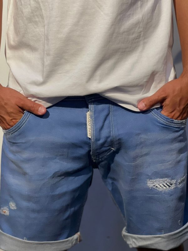 MOLOTOV Jeans Short Eric Blue