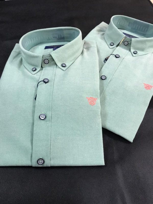 Camisa Caramelo Oxford