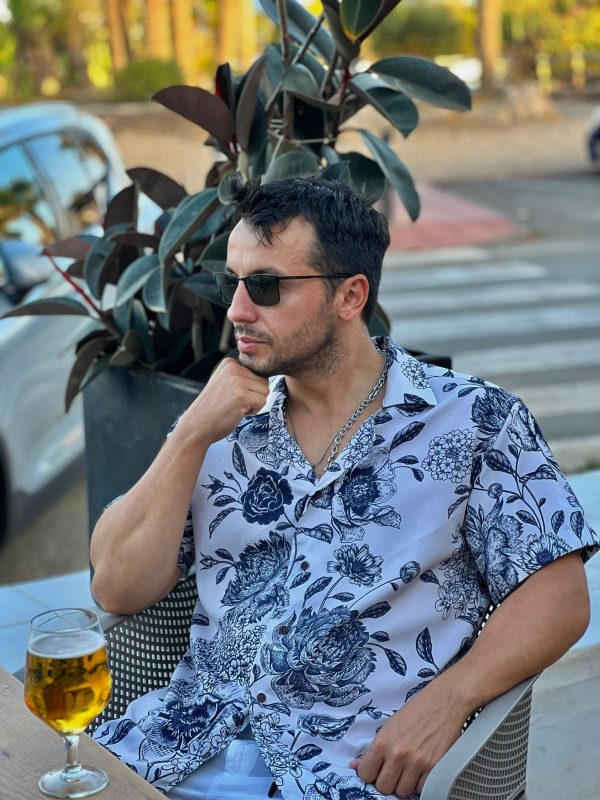 Camisa Monttesco Estampada Fantasía Flora BYW