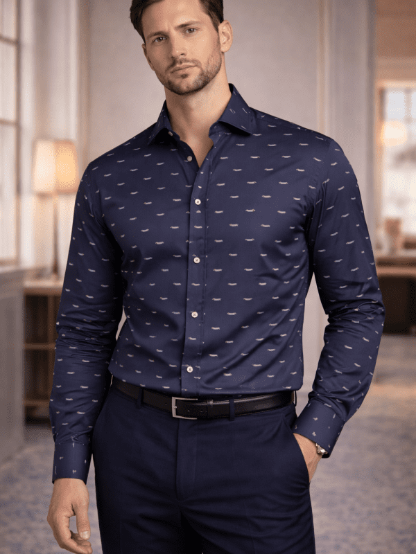 Camisa Monttesco Fantasia Estampada Dachshund