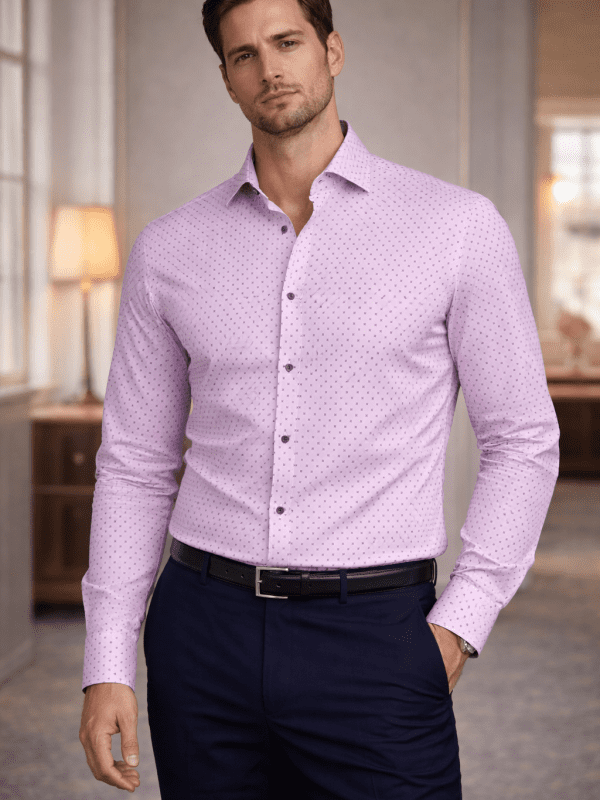 Camisa Monttesco Fantasía Estampada Rombos